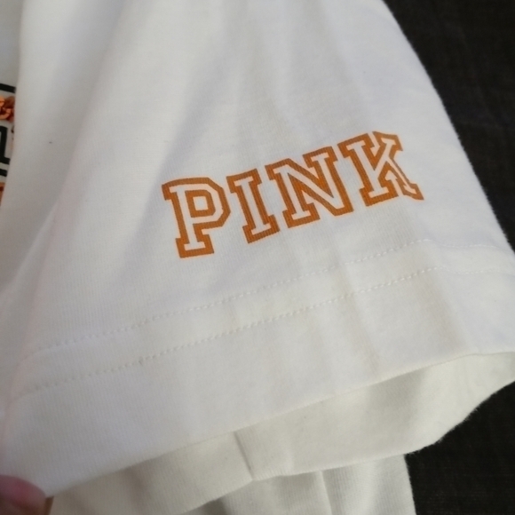 𝅺victoria's Secret PINK Collegiate bling campus tshirt - Picture 4 of 6